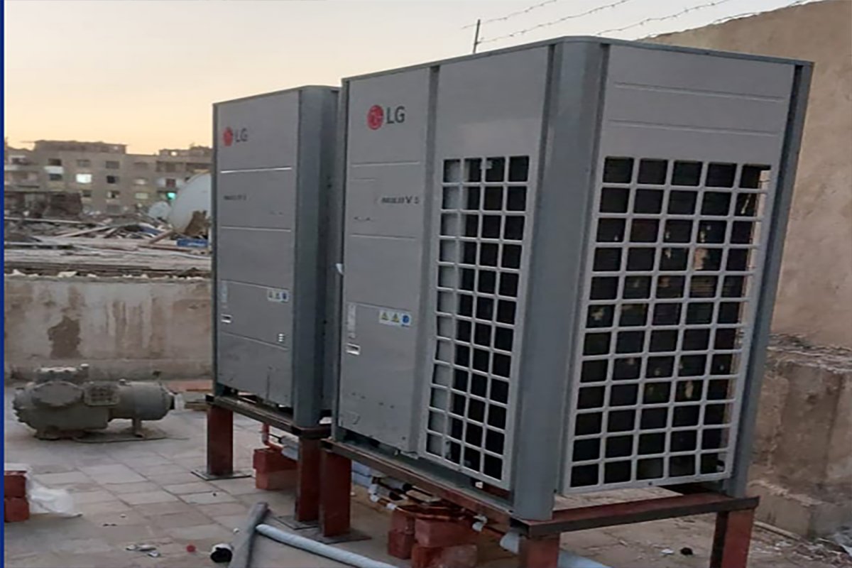 تركيب 3 سيستم VRF — بنك القاهرة فرع الأزهرة - 3