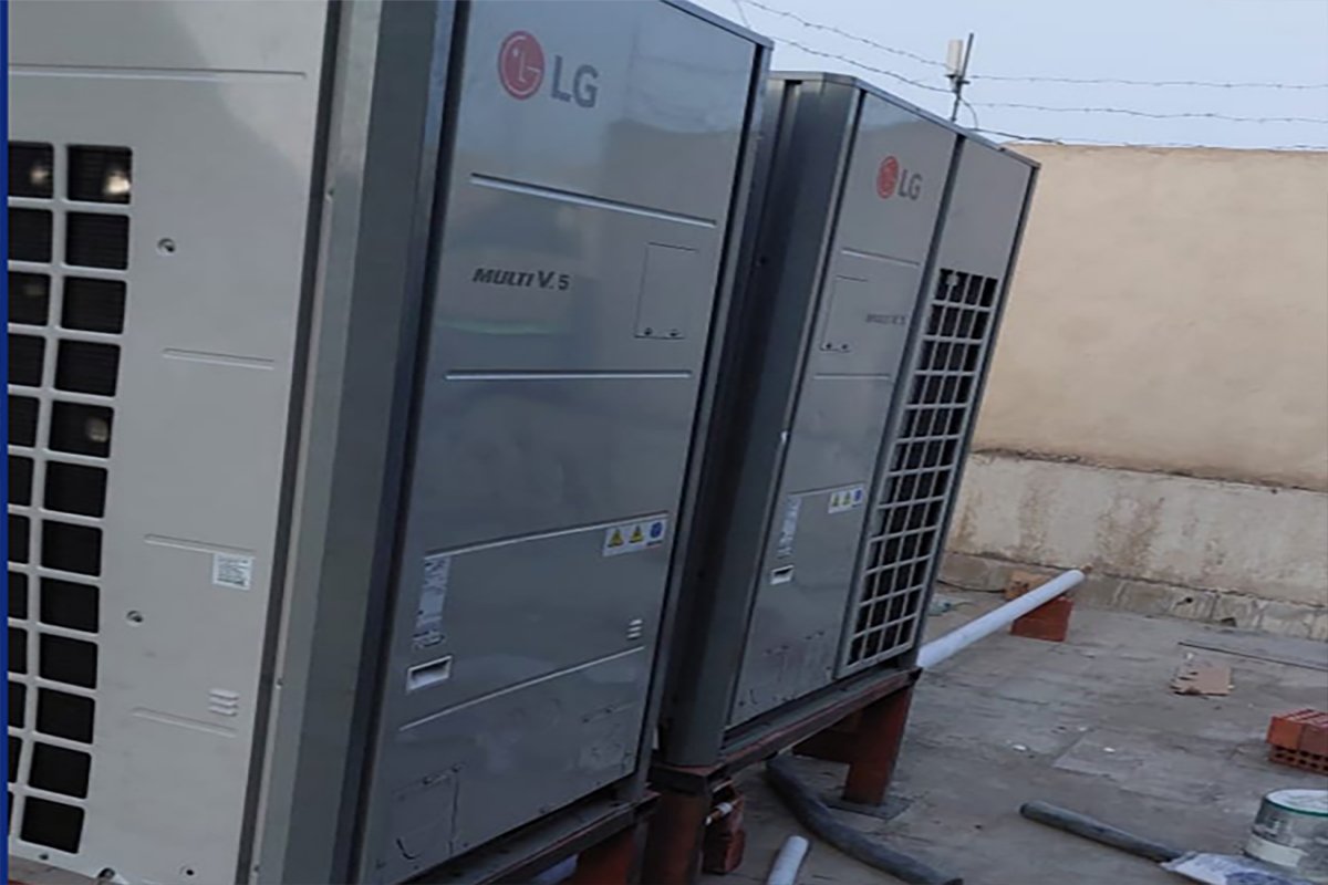 تركيب 3 سيستم VRF — بنك القاهرة فرع الأزهرة